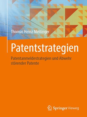 cover image of Patentstrategien